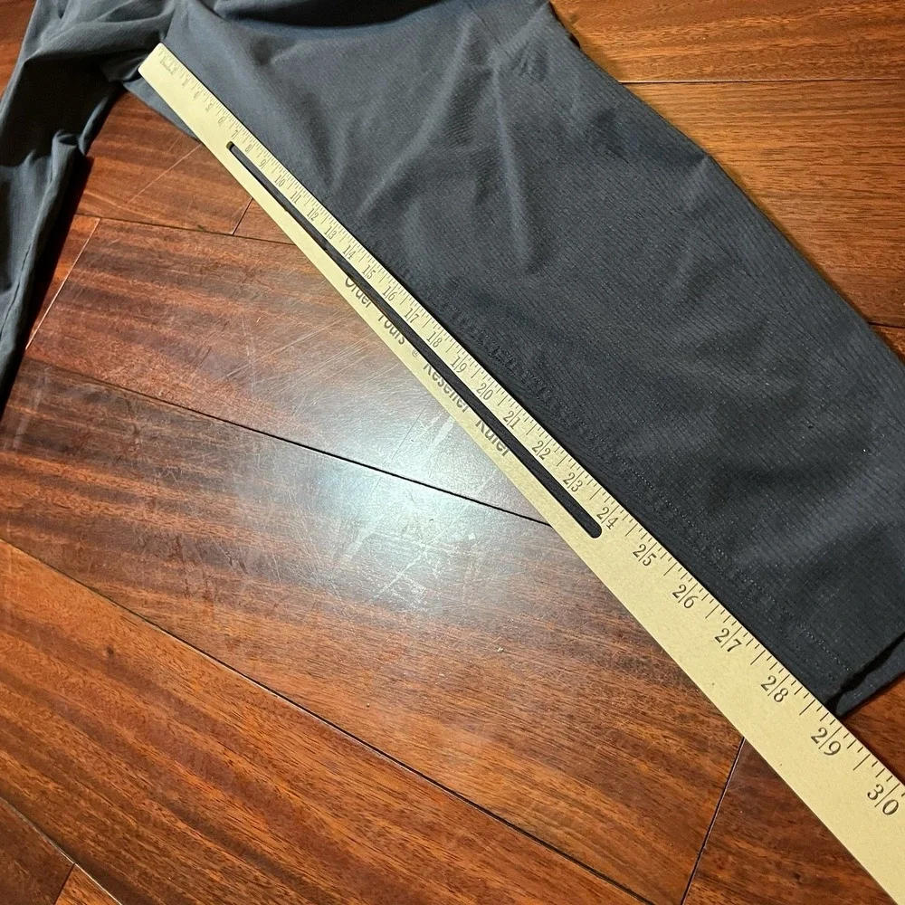 Lululemon Shadow Lite Pant Mens 30 (28x29) Elastic Waist Gray Stretch M5680S *